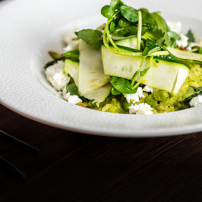 Vegan menu at The Oat Sheaf
